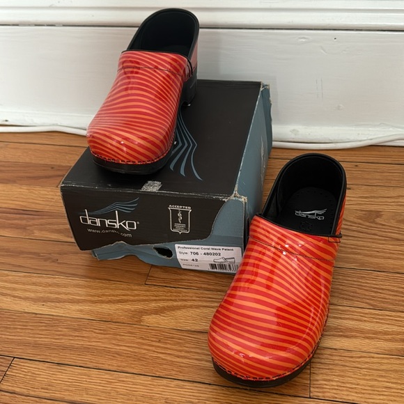 Size EU 42 Dansko orange and red pattern - Picture 12 of 15